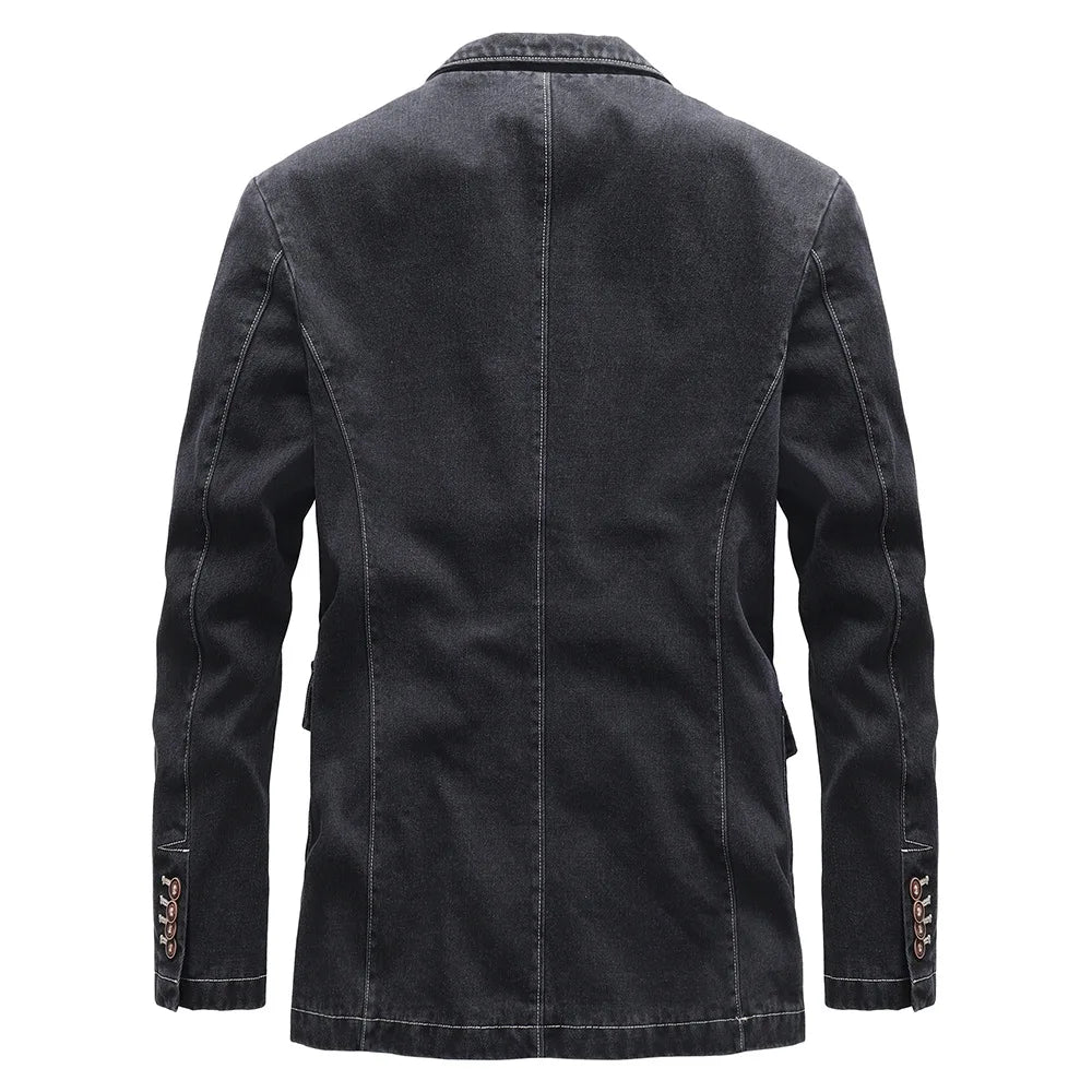 Heren klassiek denimjack