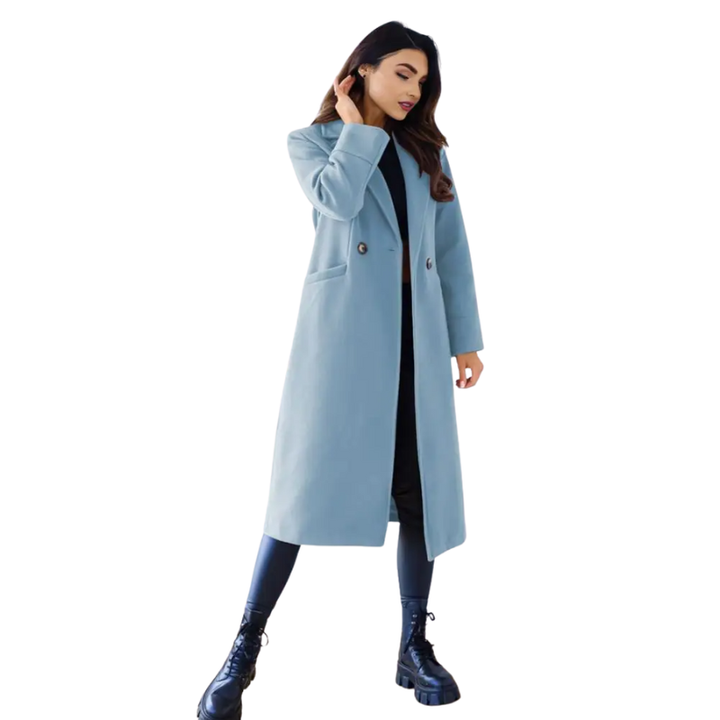 Dames lange winterjas voor koude seizoenen