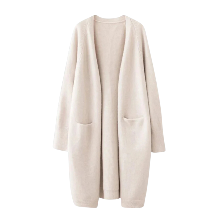 Openvallend damesvest voor dagelijks gebruik in de herfst