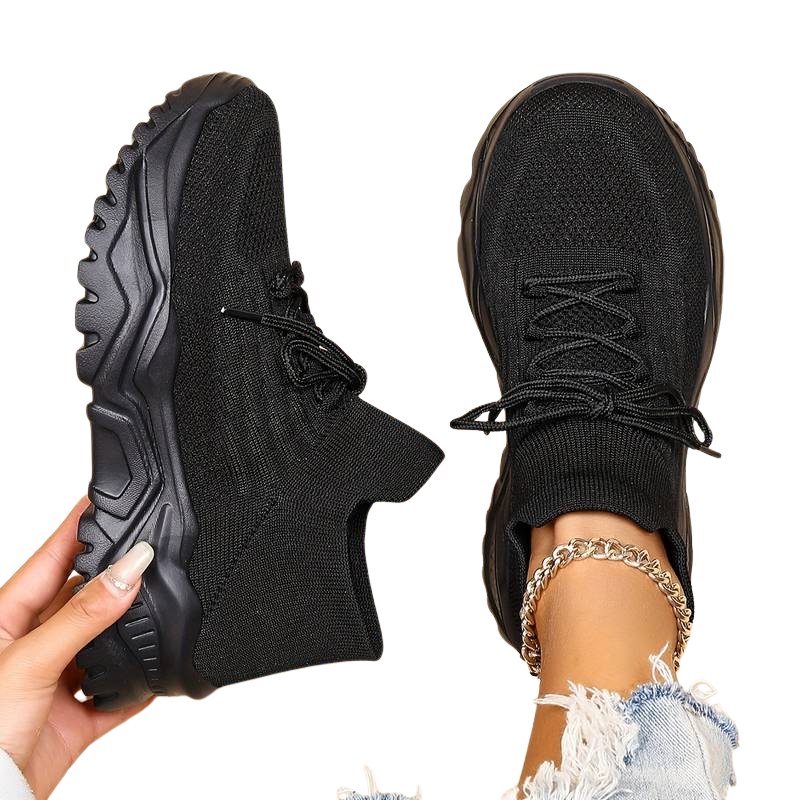 Dames vetersneakers voor dagelijks gebruik in de lente