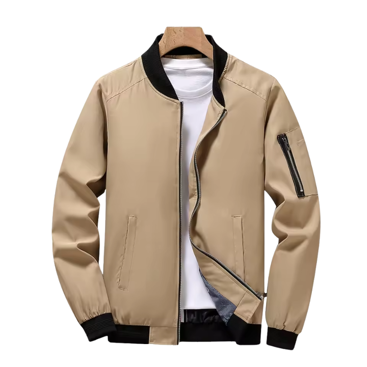 Heren bomberjack voor dagelijks gebruik in de lente en herfst