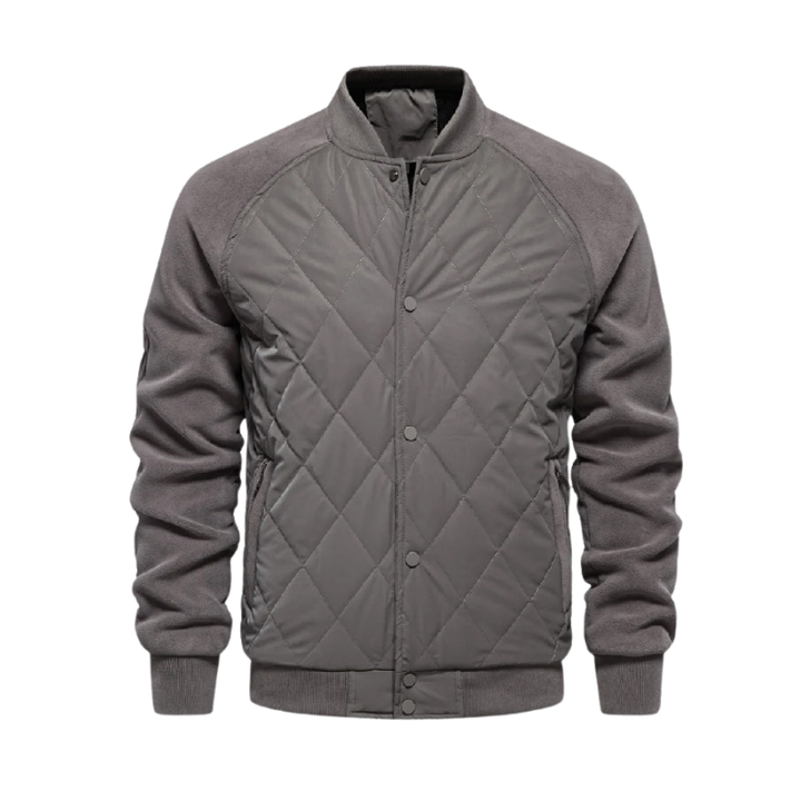 Heren gewatteerd bomberjack voor dagelijks gebruik in de herfst en winter