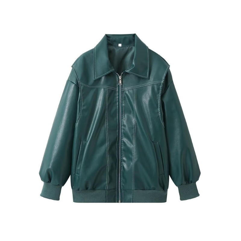 Dames jas met wijde snit voor dagelijks gebruik tijdens herfst en winter