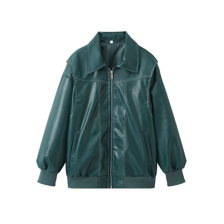 Dames jas met wijde snit voor dagelijks gebruik tijdens herfst en winter