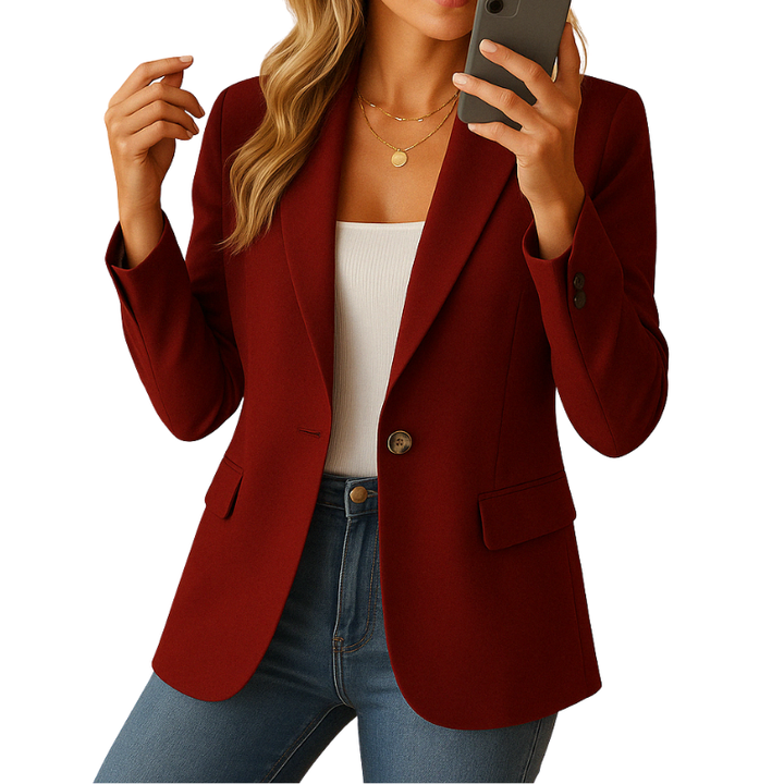 Damesblazer voor werk en dagelijks gebruik