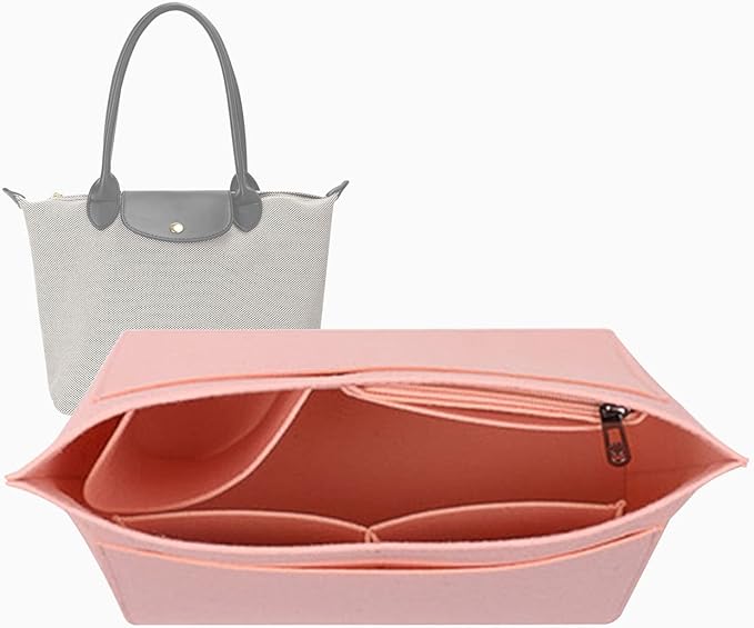 Handtasorganizer met meerdere vakken voor tassen