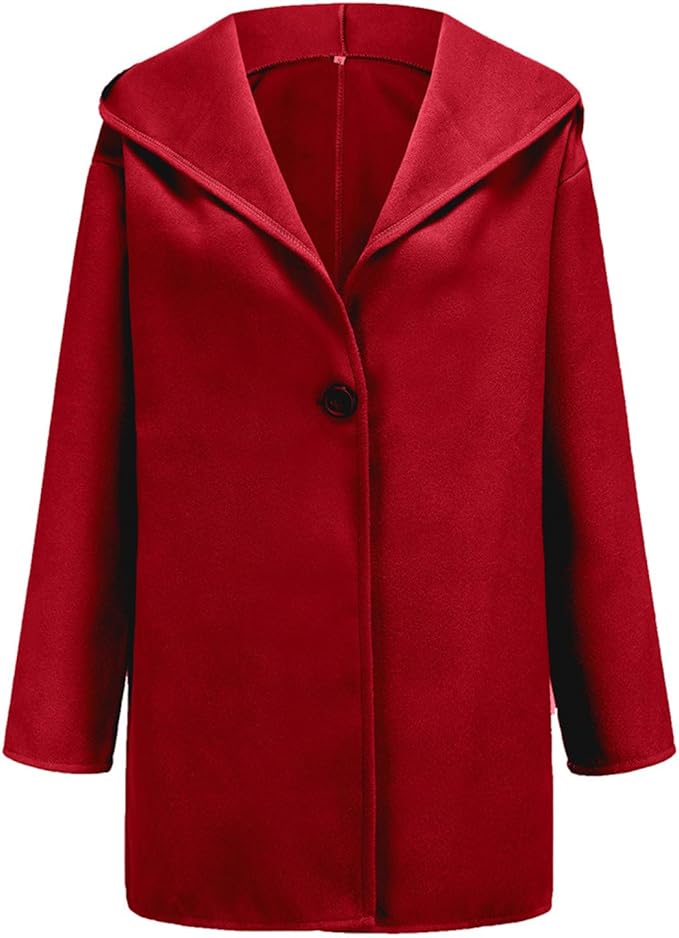 Lange dames trenchcoat met dubbele rij knopen voor herfst en winter