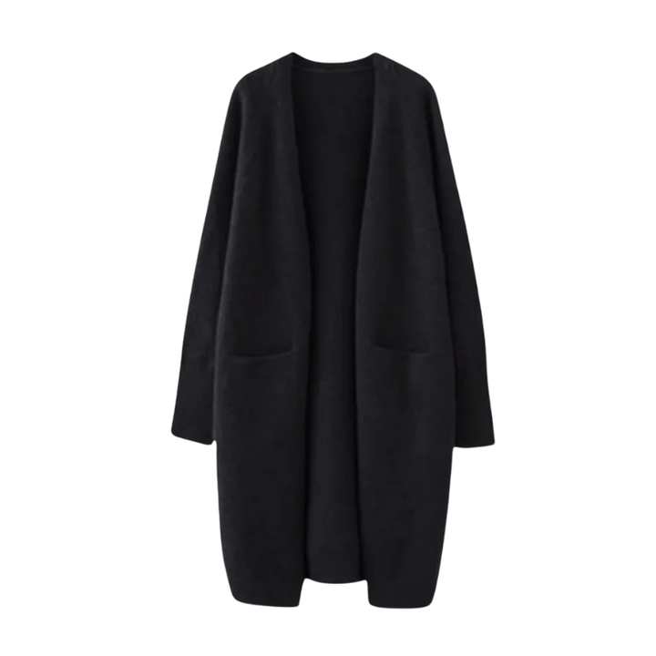 Openvallend damesvest voor dagelijks gebruik in de herfst