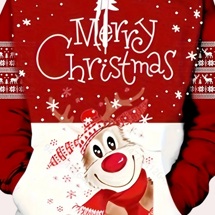 TOBIE - Modieuze Kerstmis Hoodie voor Heren