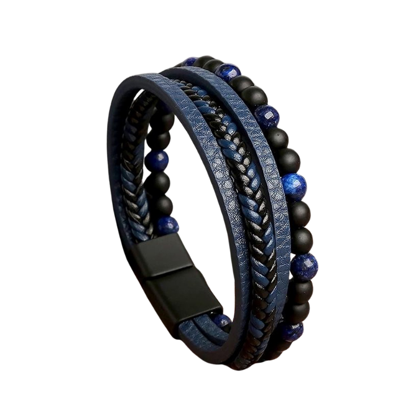 Armband met meerdere strengen en kralenaccenten