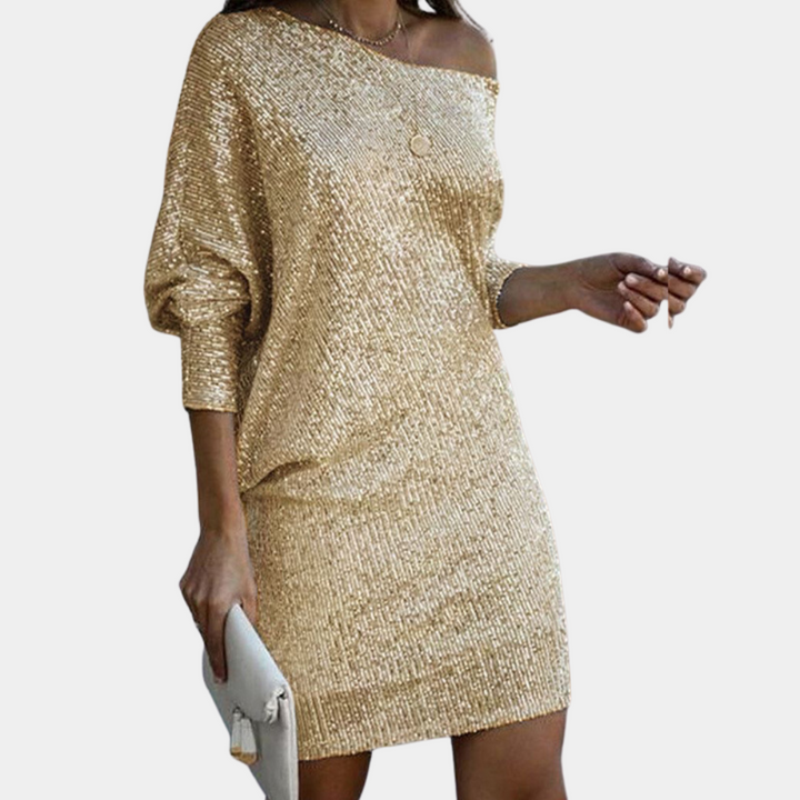 Elegante off shoulder jurk voor dames
