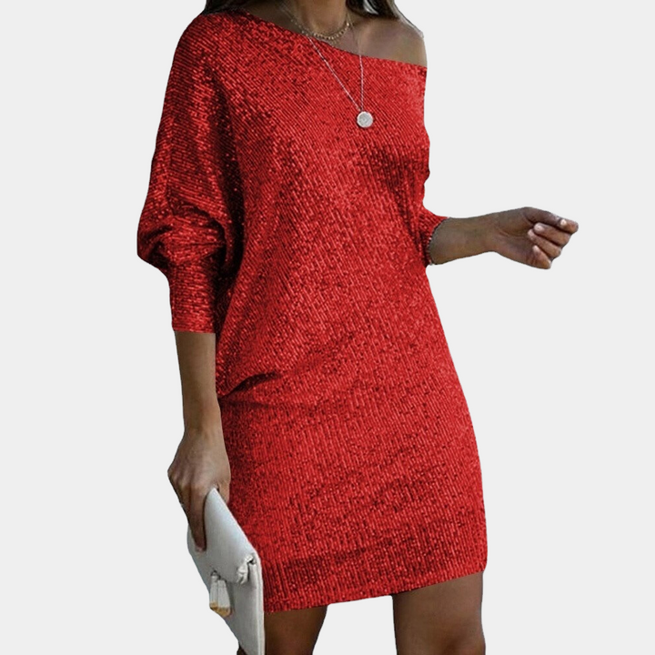Elegante off shoulder jurk voor dames