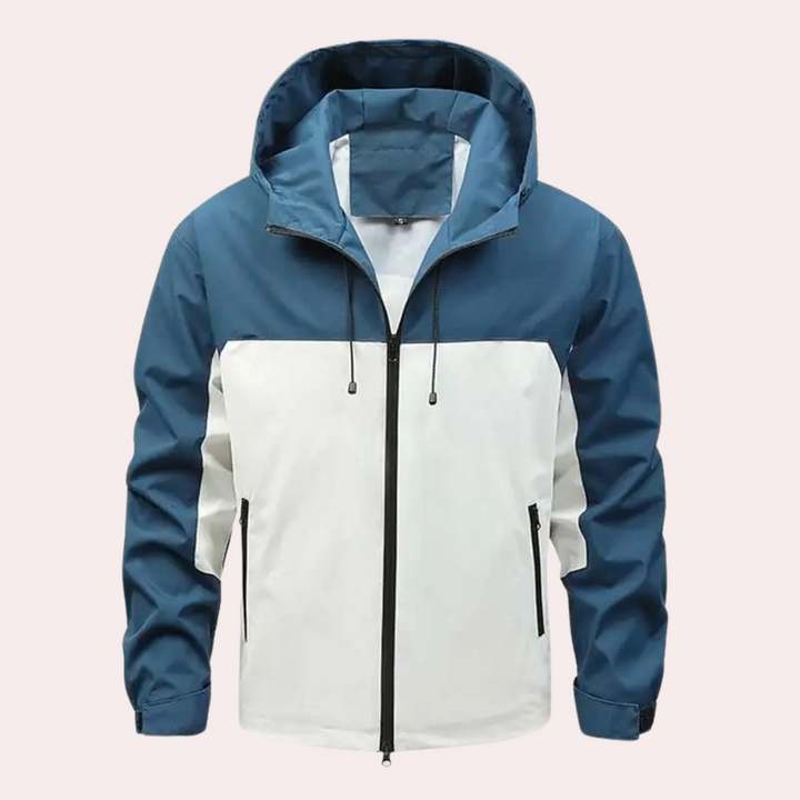 Casual heren windjack met capuchon