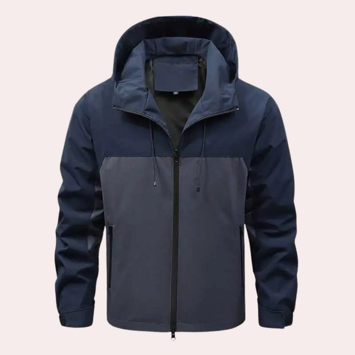 Casual heren windjack met capuchon