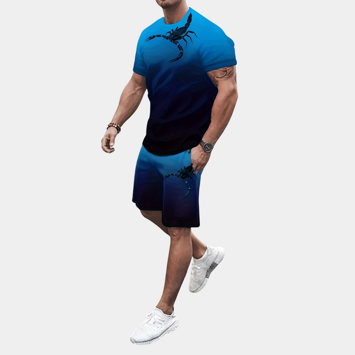 Casual tweedelige zomer-set voor mannen