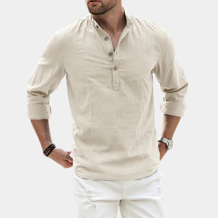 Comfortabele herenblouse