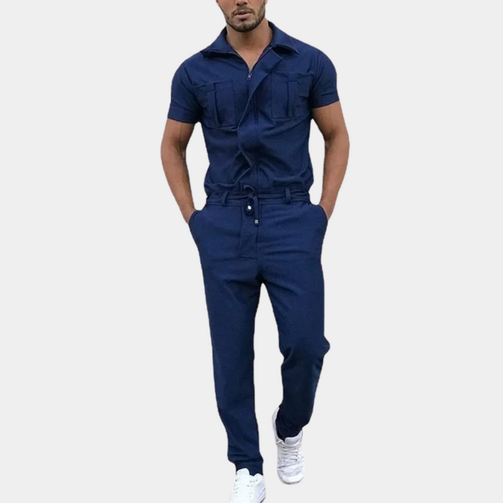 Moderne jumpsuit voor heren