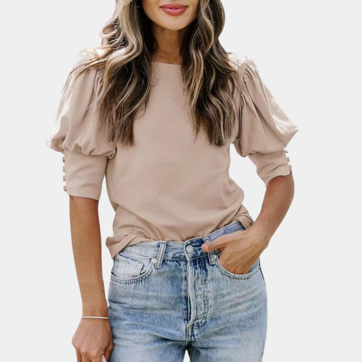 Damesblouse met losse pasvorm
