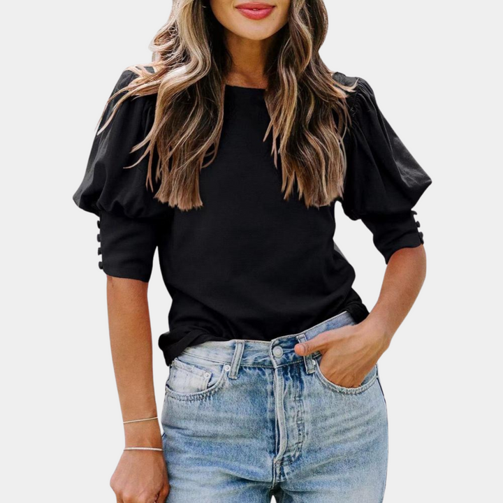 Damesblouse met losse pasvorm