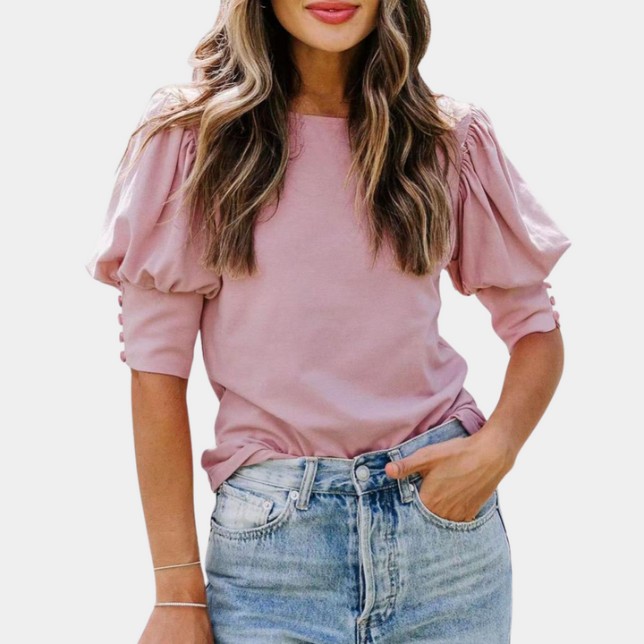 Damesblouse met losse pasvorm