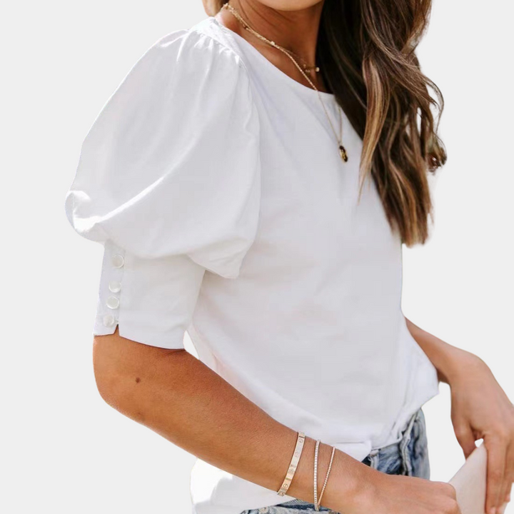 Damesblouse met losse pasvorm