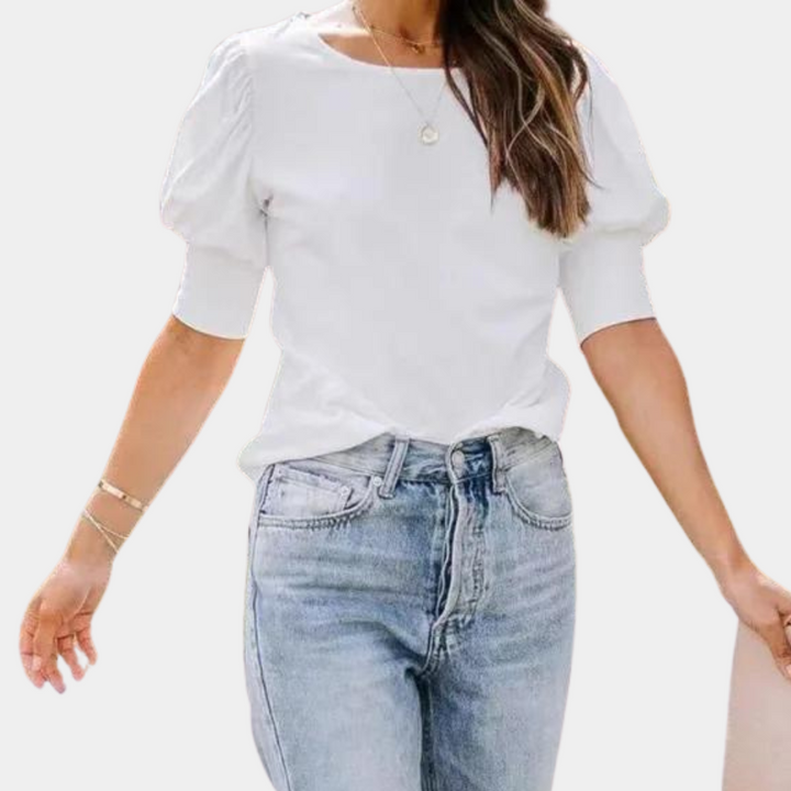 Damesblouse met losse pasvorm