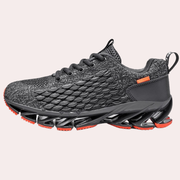 Heren hardloopschoenen met ultralicht ontwerp en dempende zool