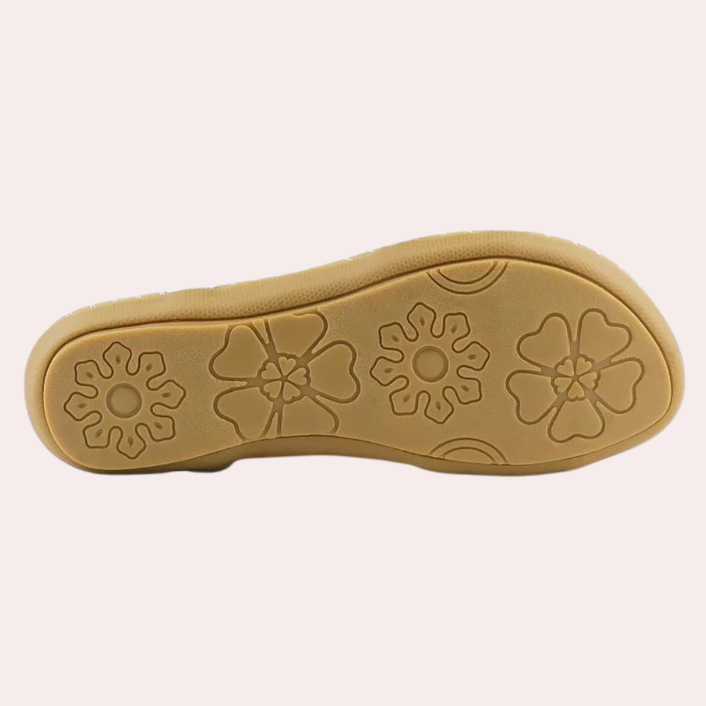 Dames sandalen met elastische pasvorm en antislipzool