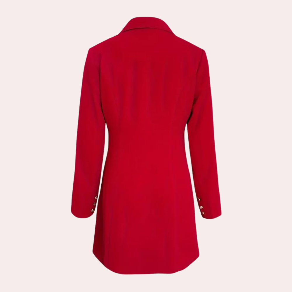 Rea - Elegante blazerjurk met lange mouwen voor dames
