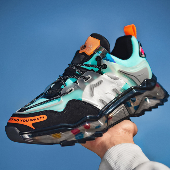Heren casual schoenen met gestroomlijnd ontwerp en flexibele zool