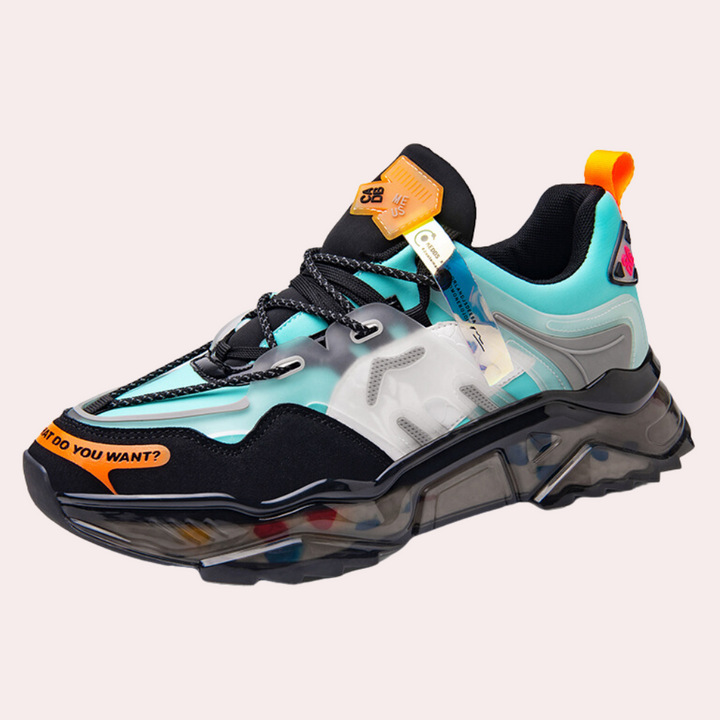 Heren casual schoenen met gestroomlijnd ontwerp en flexibele zool