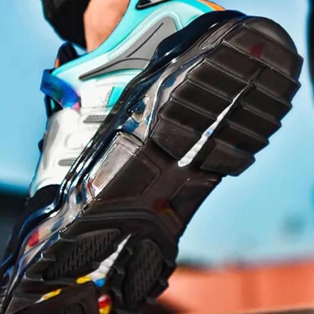 Heren casual schoenen met gestroomlijnd ontwerp en flexibele zool