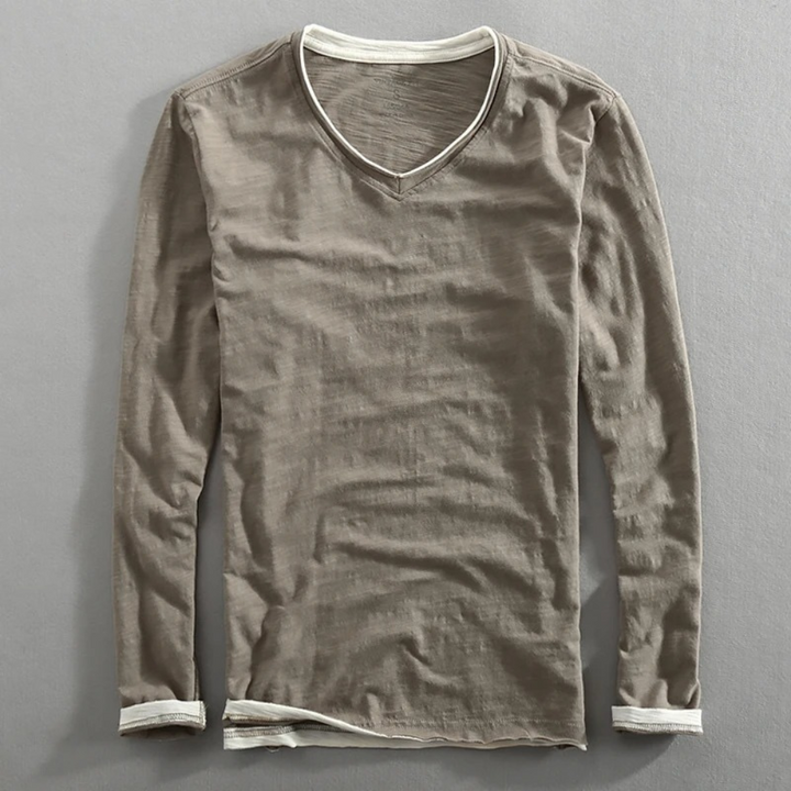 Mario - Heren t-shirt met lange mouwen