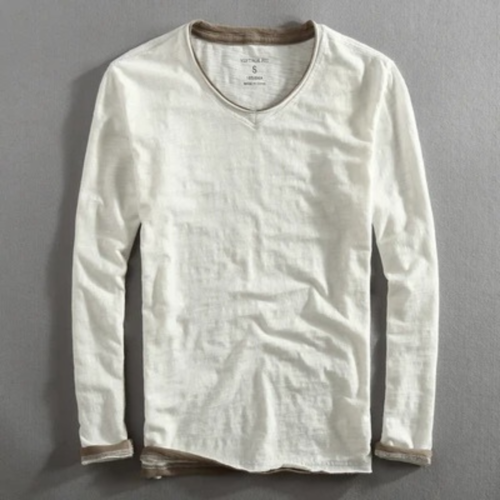 Mario - Heren t-shirt met lange mouwen