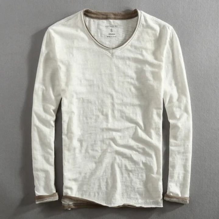 Mario - Heren t-shirt met lange mouwen