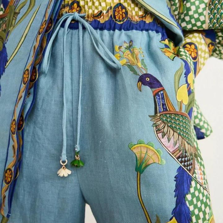 Dames set met print en relaxte pasvorm