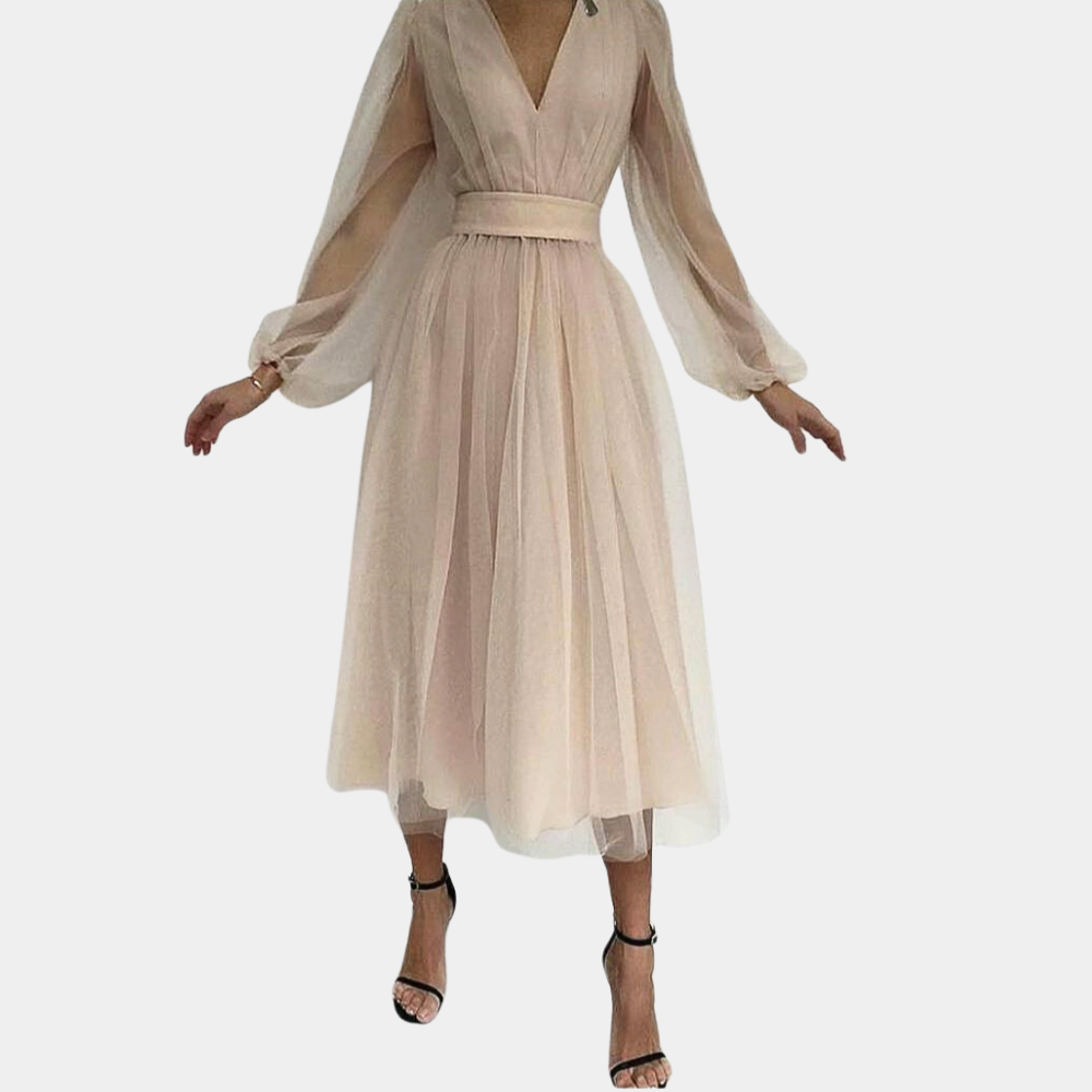 Ozana - Elegante midi-jurk voor dames