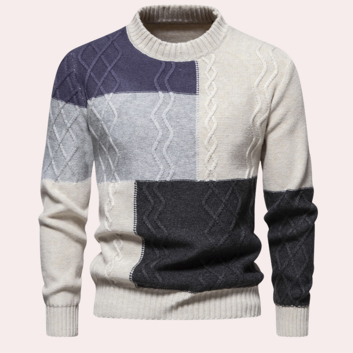 Boian - Modieuze Gebreide Sweater voor heren