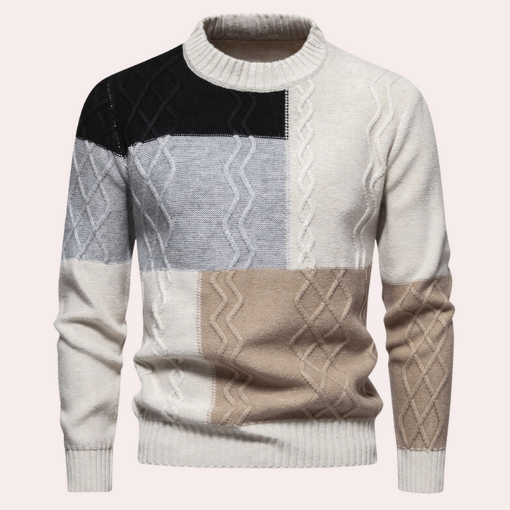 Boian - Modieuze Gebreide Sweater voor heren