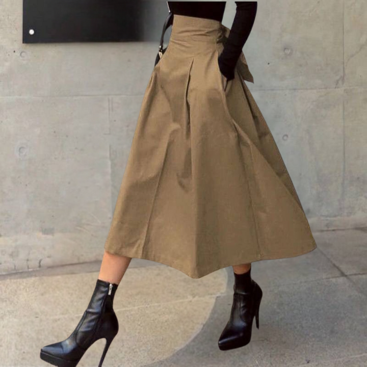 Maricica - Stijlvolle rok met hoge taille voor dames