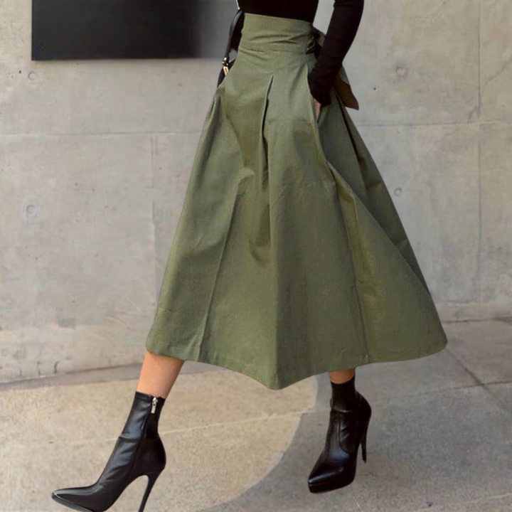 Maricica - Stijlvolle rok met hoge taille voor dames