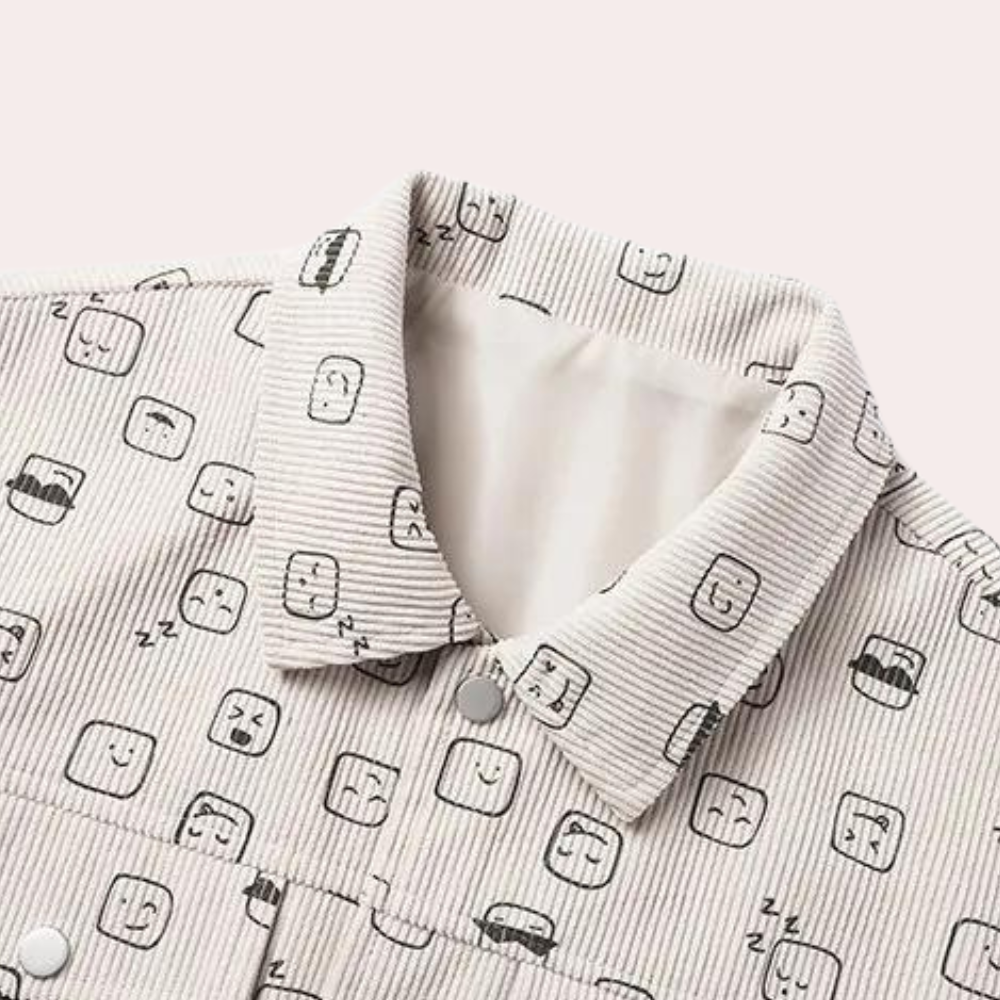 Ionut - Heren Relaxed Corduroy Jas