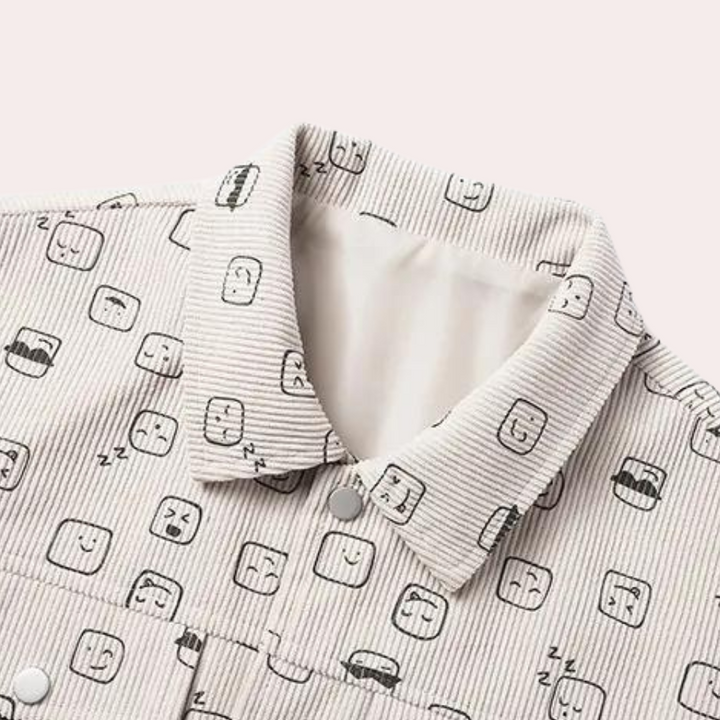 Ionut - Heren Relaxed Corduroy Jas