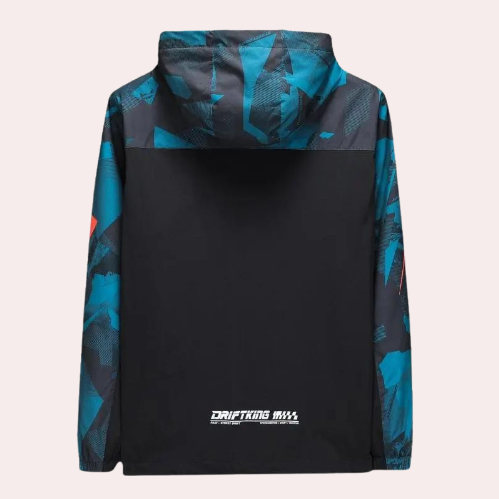 Konstantin - Stijlvol Camouflagejack voor heren met capuchon