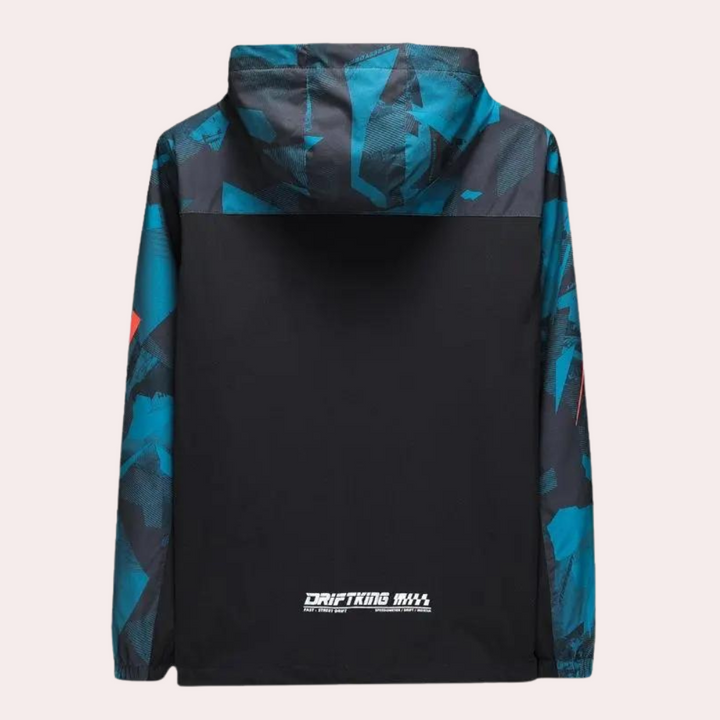 Konstantin - Stijlvol Camouflagejack voor heren met capuchon