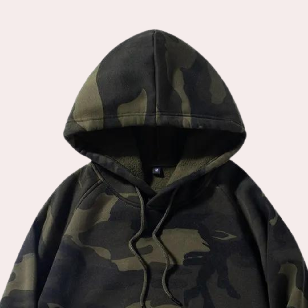 Costas - Trendy Camouflage Hoodie voor de stijlvolle man