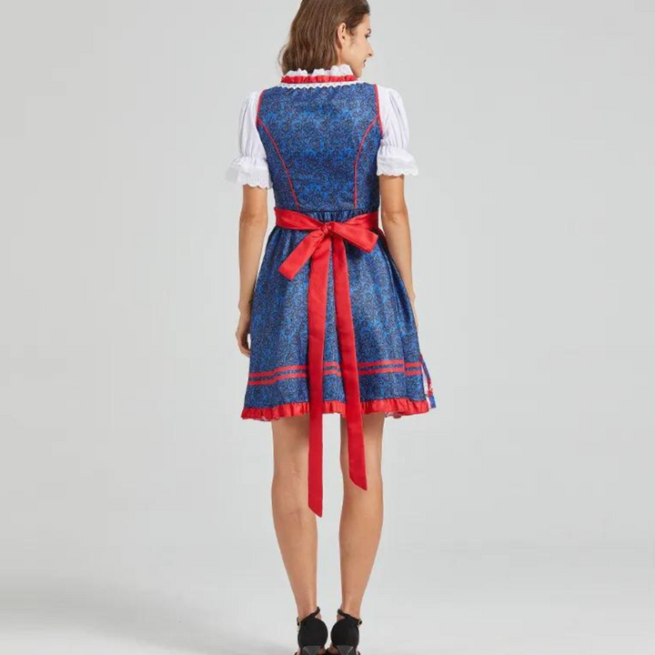 Calla - Dames retro Oktoberfest jurk