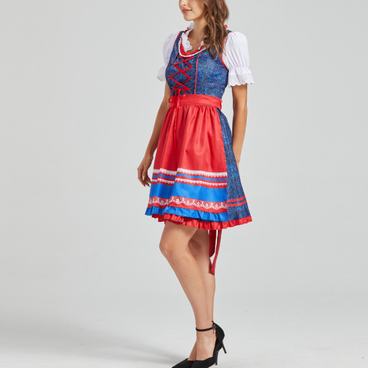 Calla - Dames retro Oktoberfest jurk
