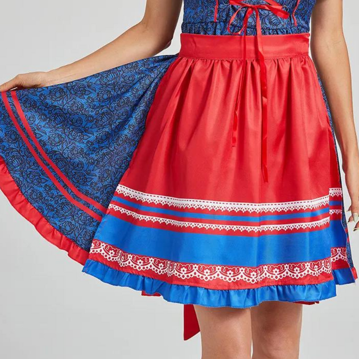 Calla - Dames retro Oktoberfest jurk