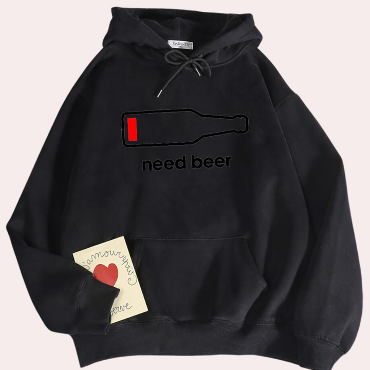 Charis - Oktoberfest Behoefte Bier Print Heren Hoodie